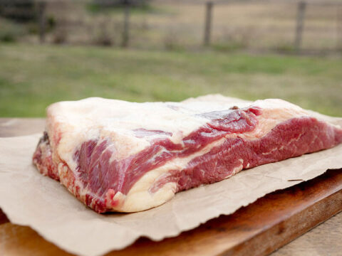 Beef brisket - Lazy Cow Farm